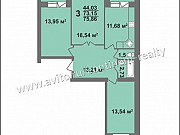 3-комнатная квартира, 75 м², 4/5 эт. Ковров