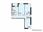 3-комнатная квартира, 76 м², 7/20 эт. Москва