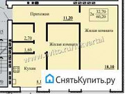 2-комнатная квартира, 60 м², 2/5 эт. Иваново