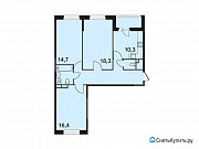 3-комнатная квартира, 80 м², 4/20 эт. Москва