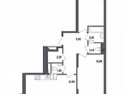 2-комнатная квартира, 69 м², 17/23 эт. Москва