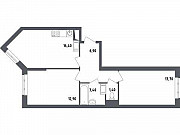 2-комнатная квартира, 54 м², 19/23 эт. Москва