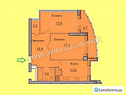 2-комнатная квартира, 73 м², 7/25 эт. Самара