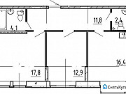 2-комнатная квартира, 65 м², 2/8 эт. Санкт-Петербург