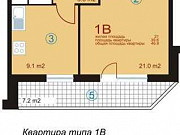 1-комнатная квартира, 47 м², 4/14 эт. Щёлково