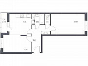 2-комнатная квартира, 55 м², 13/14 эт. Москва