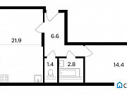 2-комнатная квартира, 50 м², 7/17 эт. Мытищи