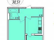 1-комнатная квартира, 31 м², 3/4 эт. Краснодар