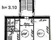 2-комнатная квартира, 54 м², 3/5 эт. Санкт-Петербург