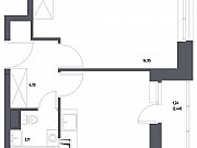 1-комнатная квартира, 34 м², 14/14 эт. Москва