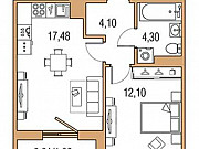 1-комнатная квартира, 39 м², 3/14 эт. Ижевск