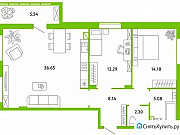 2-комнатная квартира, 85 м², 7/19 эт. Тюмень