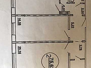2-комнатная квартира, 76 м², 4/10 эт. Новосибирск