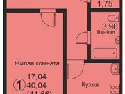 1-комнатная квартира, 41 м², 9/16 эт. Киров