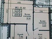 2-комнатная квартира, 54 м², 12/23 эт. Санкт-Петербург