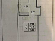 Студия, 25 м², 7/14 эт. Санкт-Петербург