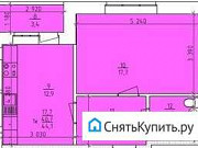 1-комнатная квартира, 44 м², 6/9 эт. Таганрог