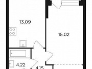 1-комнатная квартира, 40 м², 23/26 эт. Москва