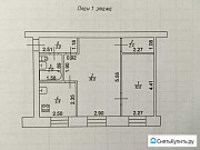 2-комнатная квартира, 42 м², 1/4 эт. Зеленодольск
