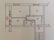 2-комнатная квартира, 47 м², 1/2 эт. Богданович