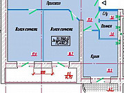 2-комнатная квартира, 75 м², 6/9 эт. Ярославль