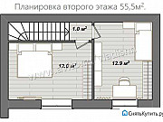 2-комнатная квартира, 55 м², 1/2 эт. Нижний Новгород