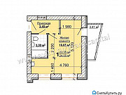 1-комнатная квартира, 24 м², 3/4 эт. Ульяновск