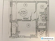 1-комнатная квартира, 47 м², 3/19 эт. Самара