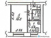 1-комнатная квартира, 30 м², 3/5 эт. Липецк