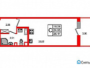 Студия, 26 м², 6/12 эт. Санкт-Петербург