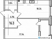 1-комнатная квартира, 49 м², 2/9 эт. Санкт-Петербург