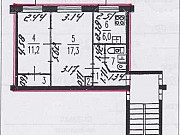 2-комнатная квартира, 44 м², 5/5 эт. Санкт-Петербург