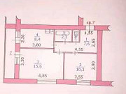 2-комнатная квартира, 45 м², 2/2 эт. Глушково