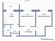 2-комнатная квартира, 56 м², 4/4 эт. Сургут