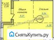 2-комнатная квартира, 37 м², 9/10 эт. Барнаул
