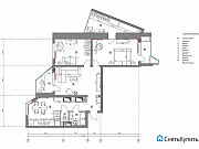 3-комнатная квартира, 88 м², 19/25 эт. Москва