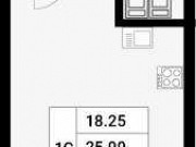 Студия, 27 м², 7/12 эт. Санкт-Петербург