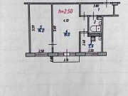 2-комнатная квартира, 46 м², 3/5 эт. Иваново