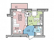 1-комнатная квартира, 33 м², 5/9 эт. Улан-Удэ