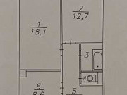 2-комнатная квартира, 49 м², 4/9 эт. Красноярск