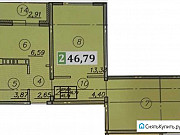 2-комнатная квартира, 46 м², 3/18 эт. Оренбург