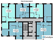 2-комнатная квартира, 58 м², 9/17 эт. Самара