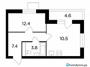 2-комнатная квартира, 42 м², 7/19 эт. Москва