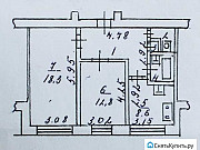 2-комнатная квартира, 54 м², 5/7 эт. Липецк