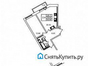 3-комнатная квартира, 59 м², 9/17 эт. Санкт-Петербург