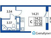 Студия, 21 м², 9/23 эт. Санкт-Петербург