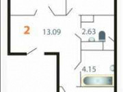 2-комнатная квартира, 70 м², 7/15 эт. Балашиха