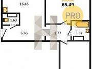 3-комнатная квартира, 67 м², 3/10 эт. Челябинск