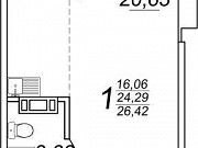 Студия, 26 м², 10/10 эт. Челябинск