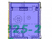 Студия, 42 м², 1/16 эт. Самара